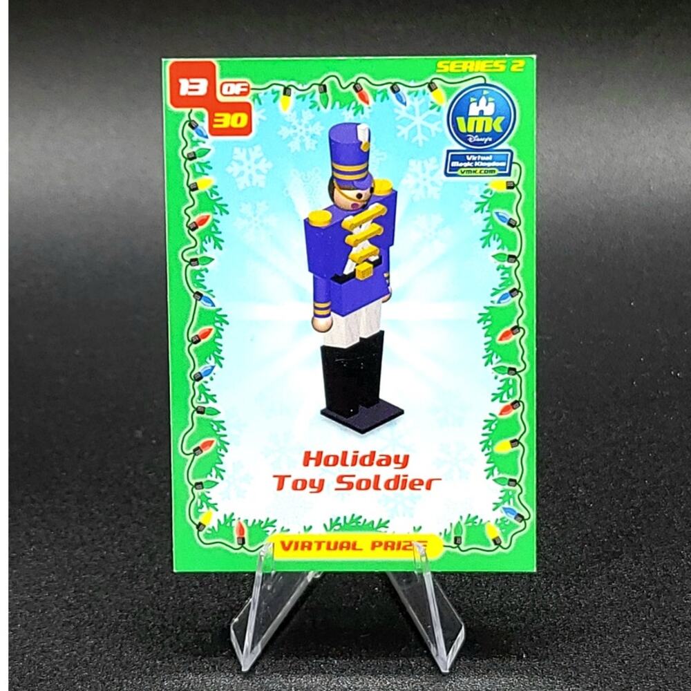 Rare Virtual Magic Kingdom VMK Holiday Toy Soldier Disneyland Exclusive